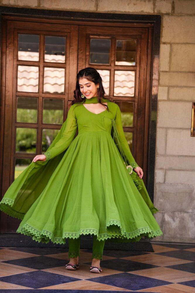 Elegant Anarkali Gown