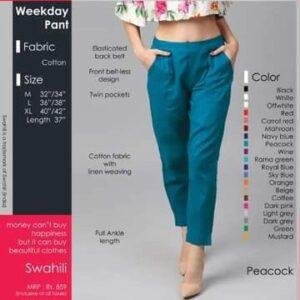 Peacock Weekday Pant