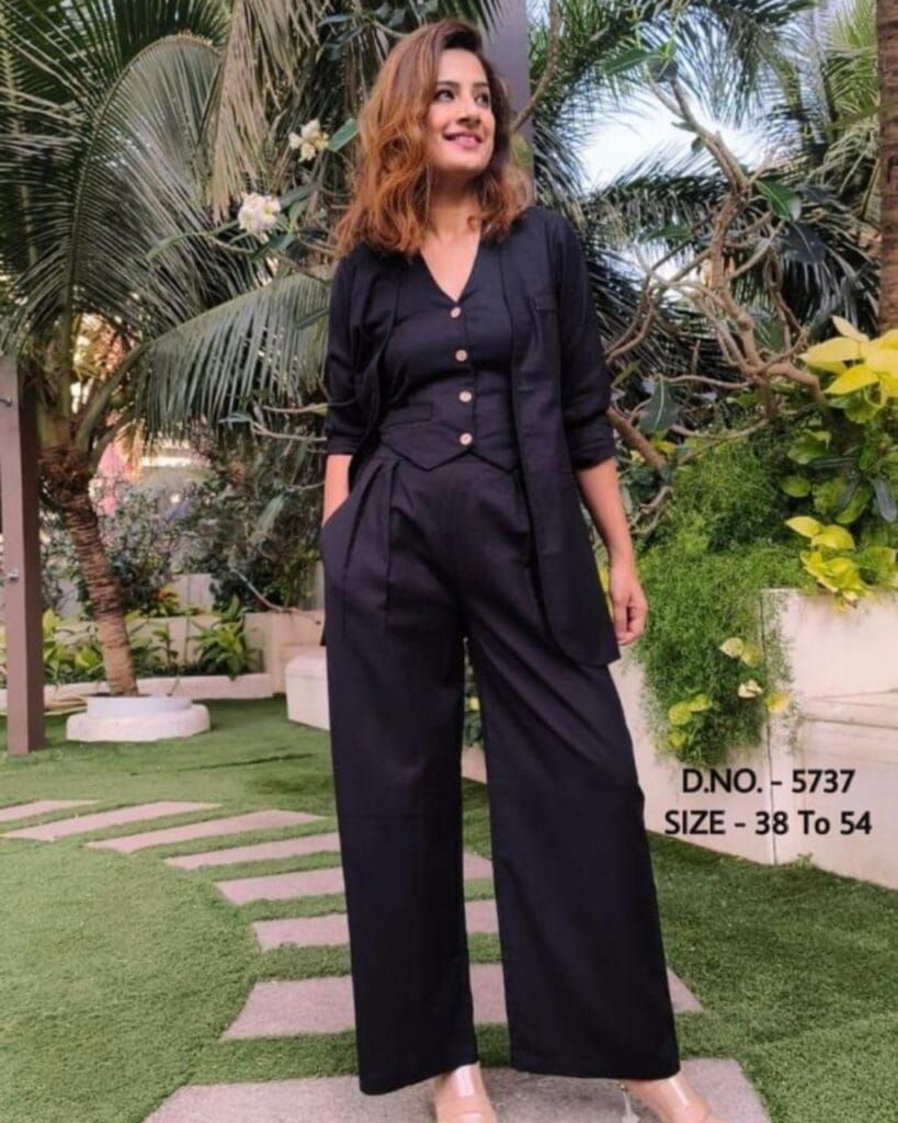 Black Blazer 3-Piece Suit