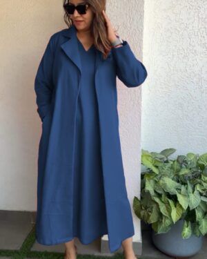 Blue Cotton 2pc Set