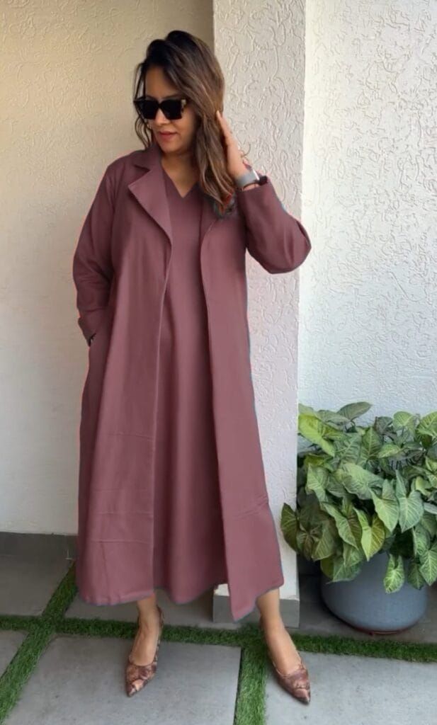 Cotton 2pc Office Wear
