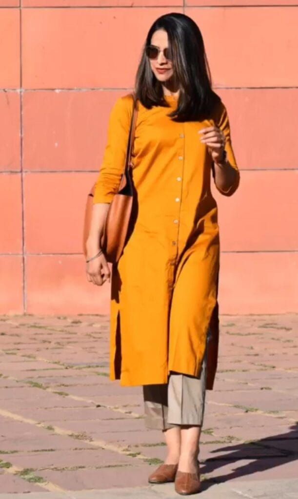Straight Cut Kurti Pant