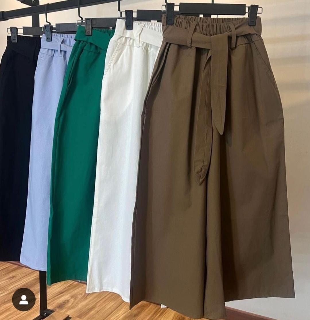 Cotton Plazo Pants