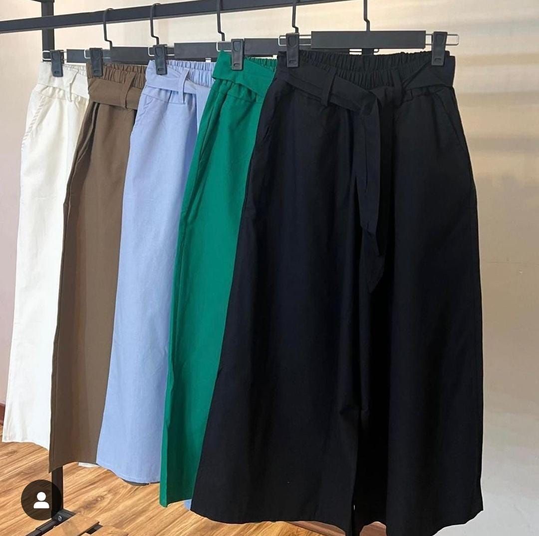Cotton Plazo Pants
