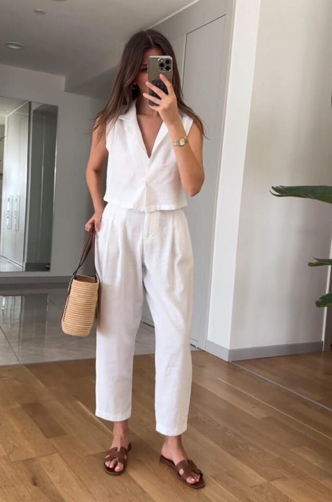 White Office Co-ord Set