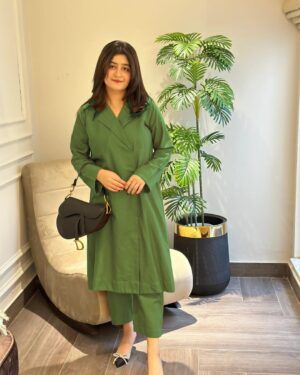 Green Kurta Pant Set