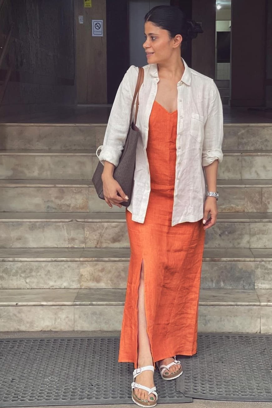 Classy Long Inner Shirt Dress