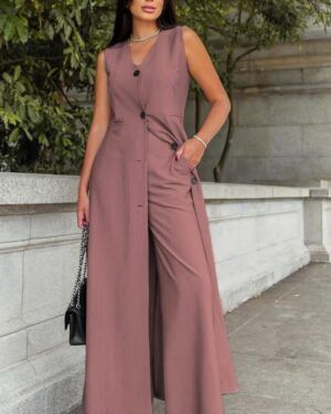 Long Blazer Top With Pant