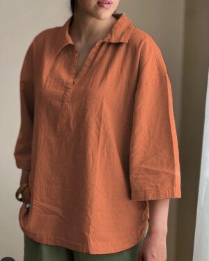 Loose Fit Cotton Top