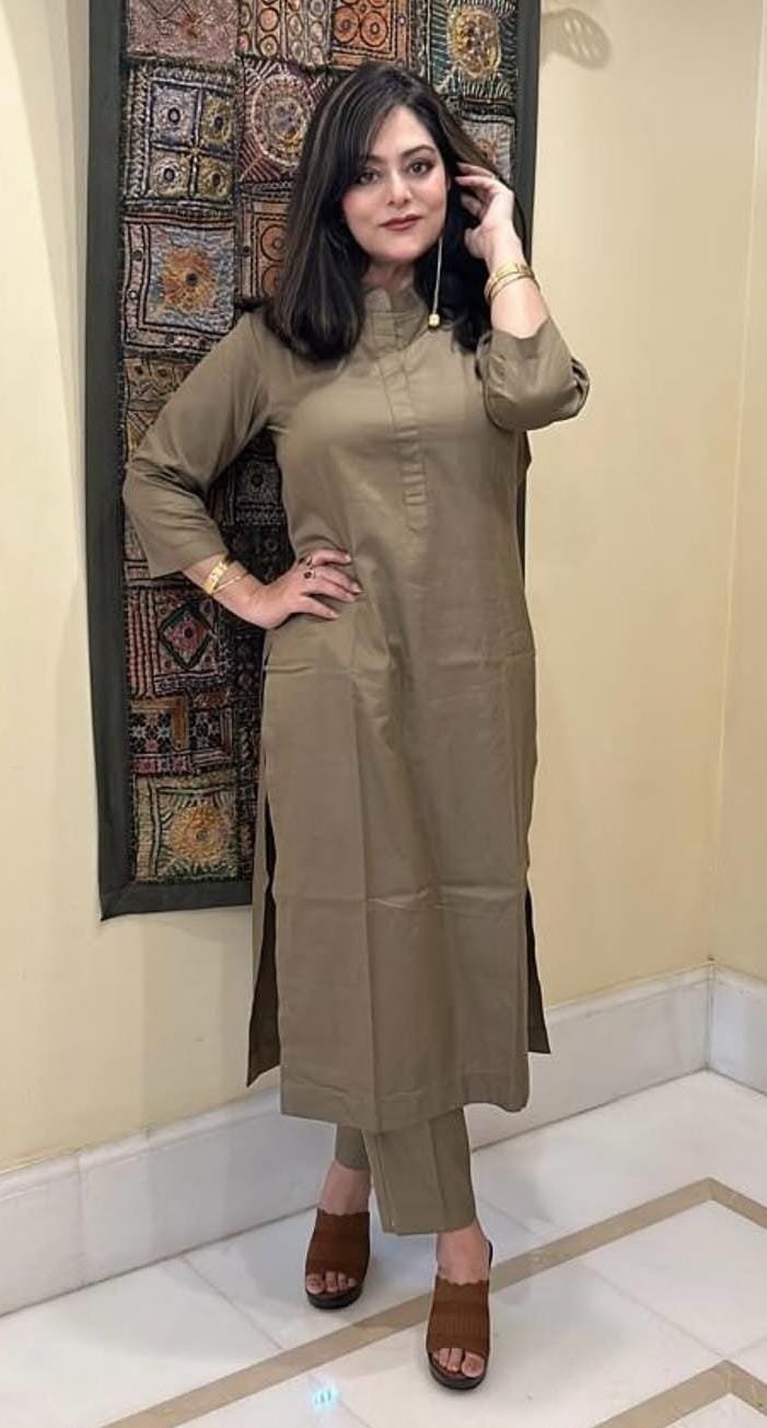 Formal Style Kurta Pant Set