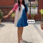Multicolor Ombre Shirt Dress