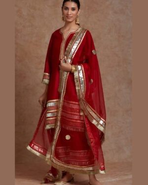 Handcrafted Cotton Silk Suit
