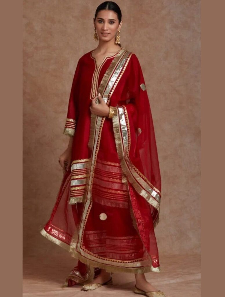 Handcrafted Cotton Silk Suit