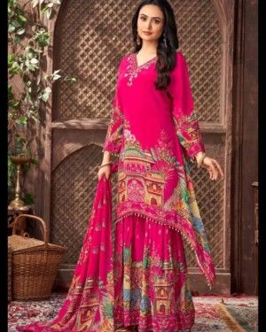 Handwork Fancy Salwar Suit