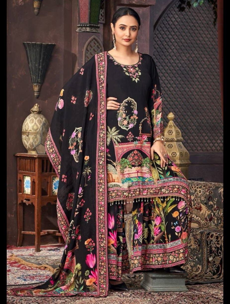 Designer Digital Print Suit