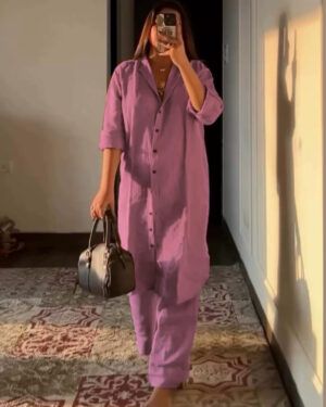 Luxury Cotton Co-Ord Set
