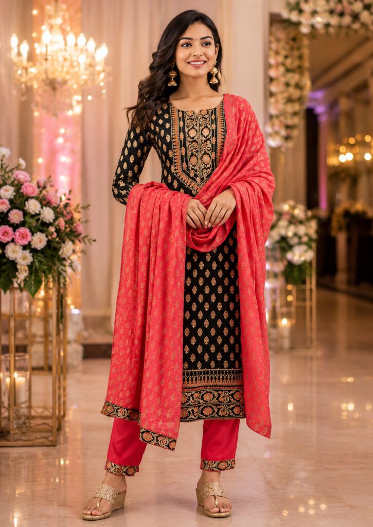 Trendy Ethnic Kurti Set