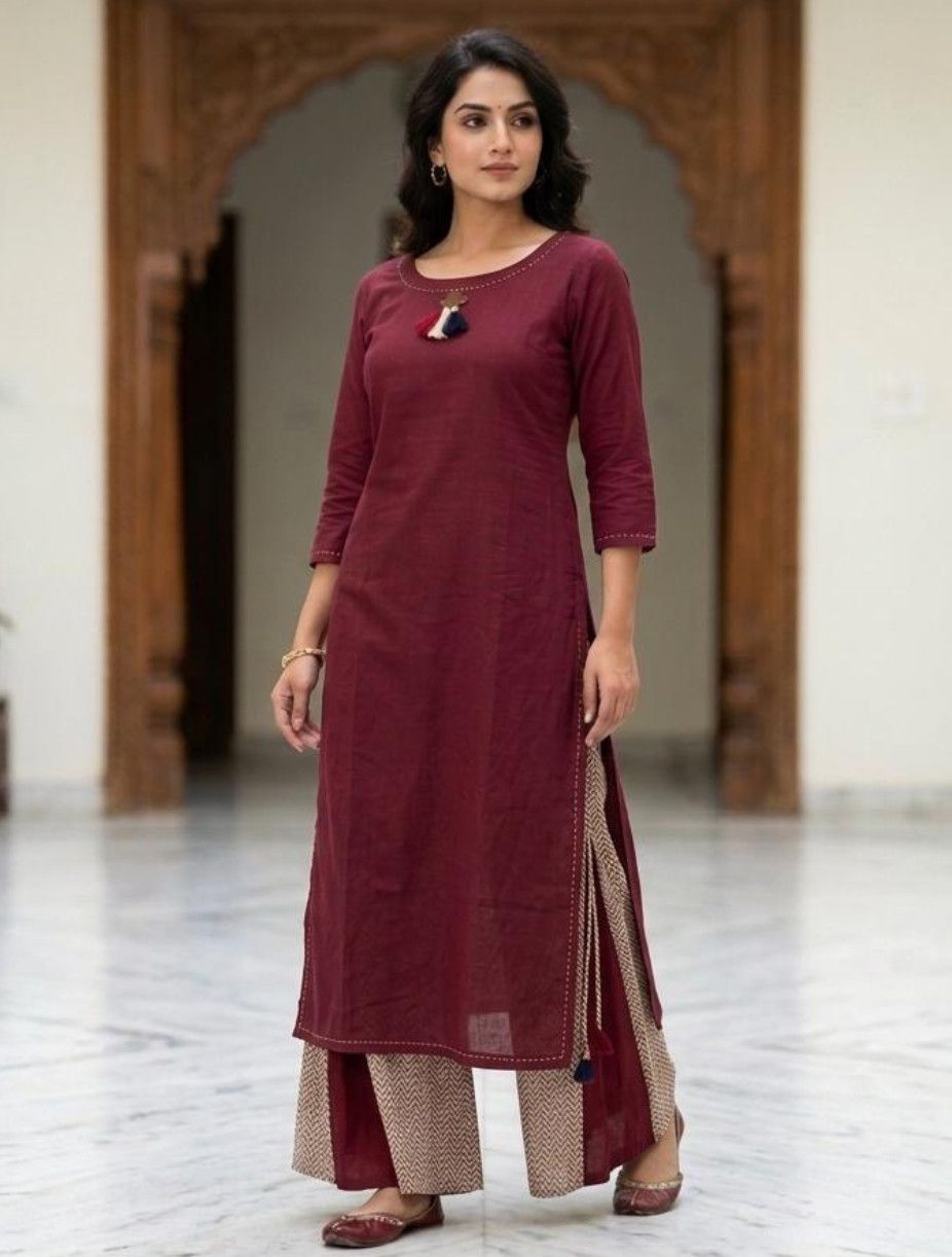 Trendy Women Kurti Palazzo