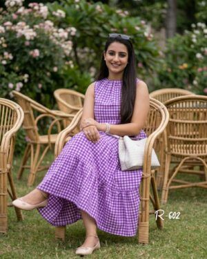 Summer Gingham Shirt Dress