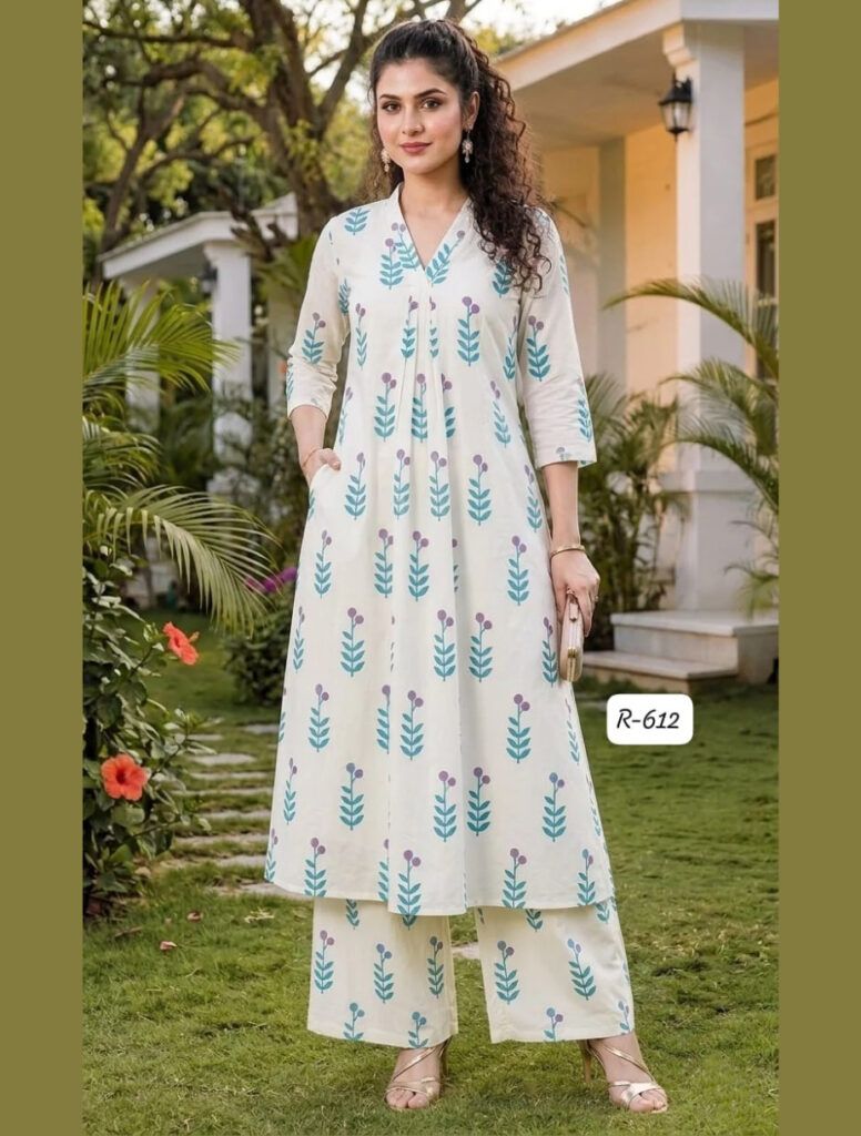 Blossom Cotton Co-Ord Set