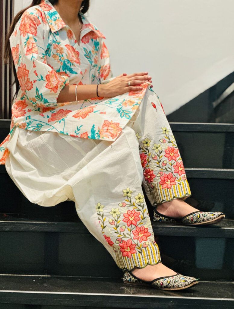 Traditional Patiala Kurti Set