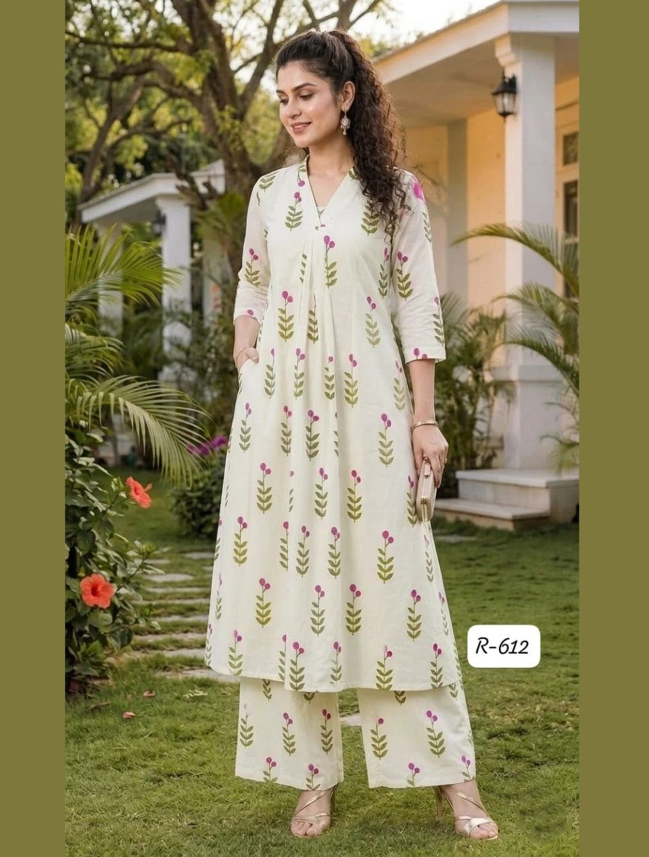 Blossom Cotton Co-Ord Set