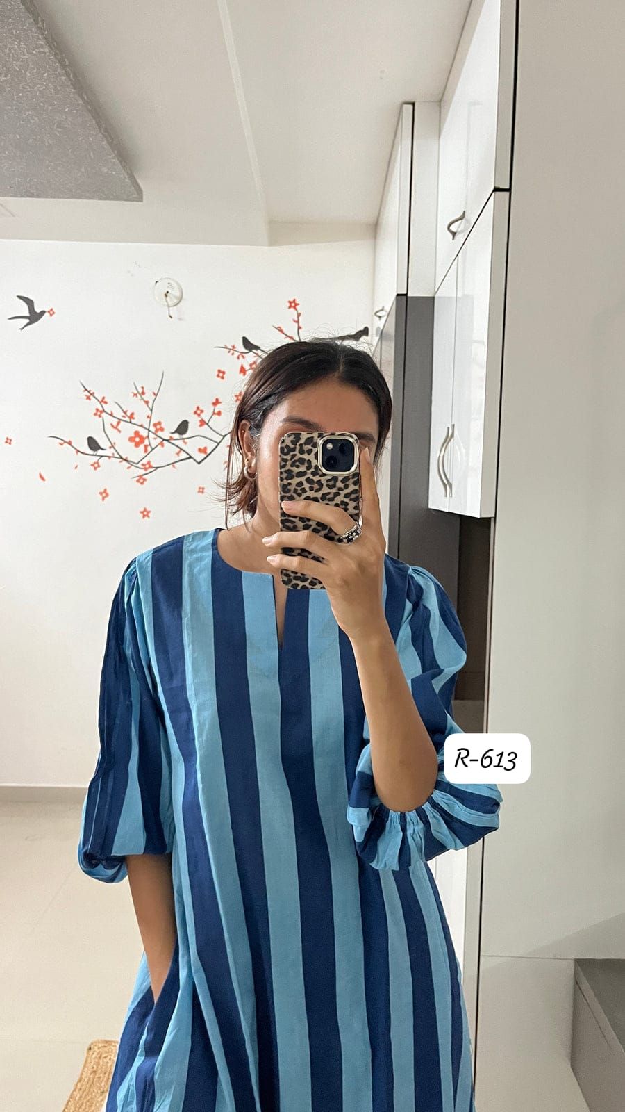 Trendy Striped Cotton Co-ord Set