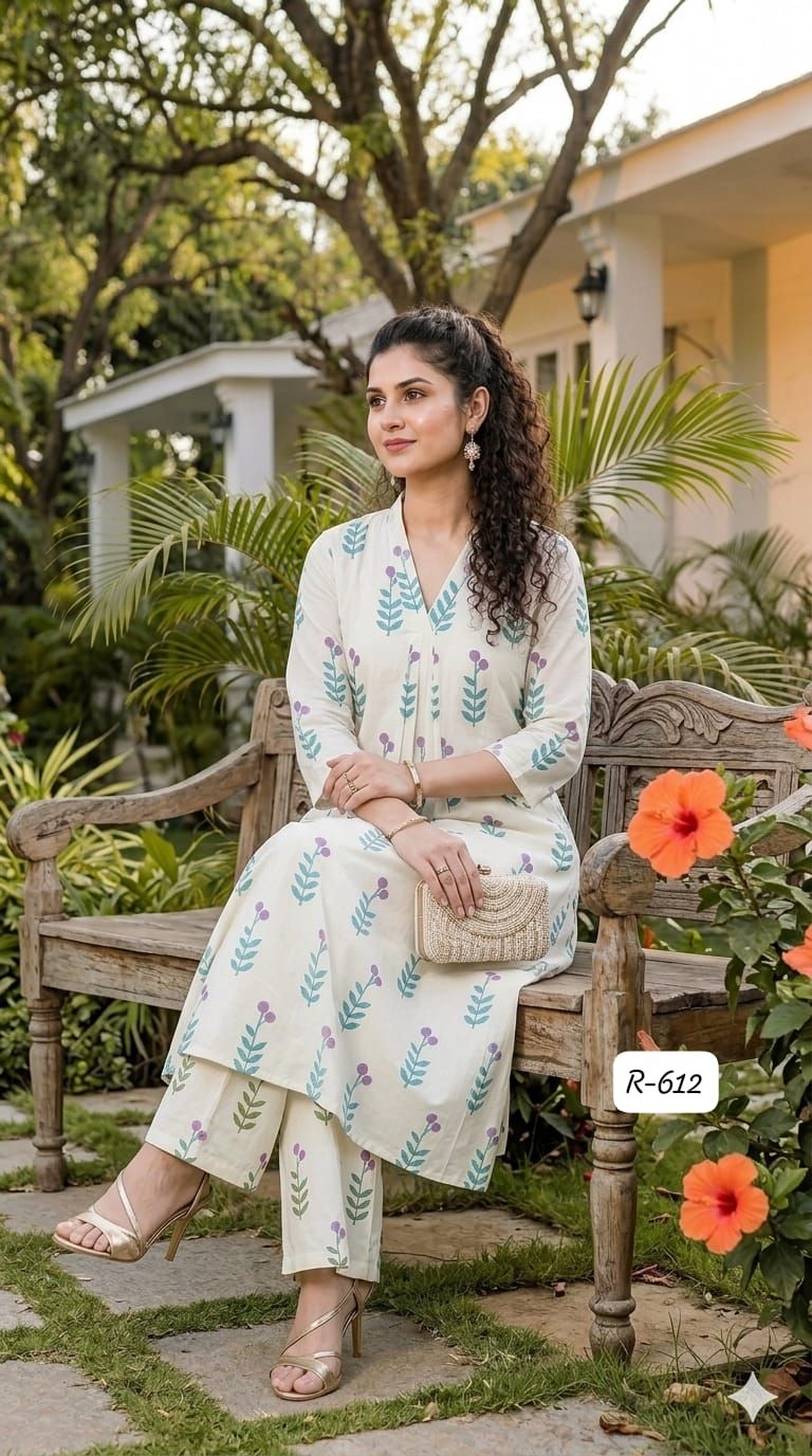Blossom Cotton Co-Ord Set