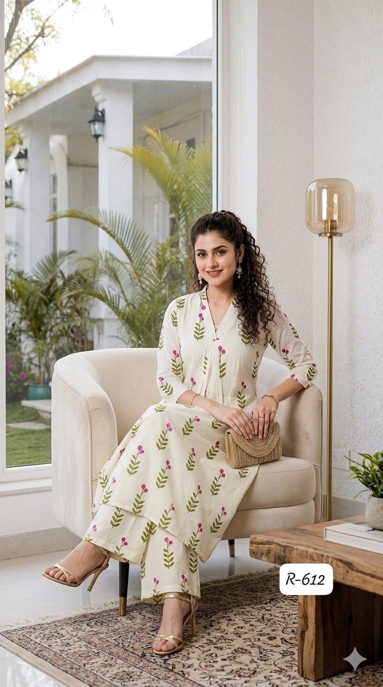 Blossom Cotton Co-Ord Set