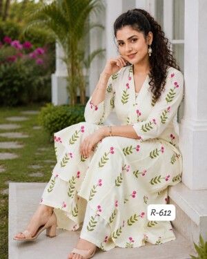 Blossom Cotton Co-Ord Set