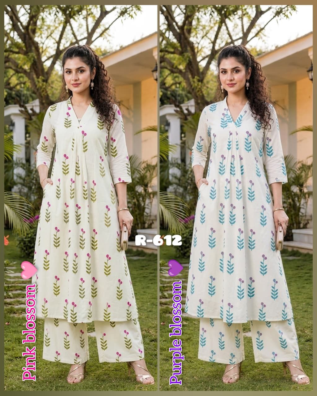 Blossom Cotton Co-Ord Set