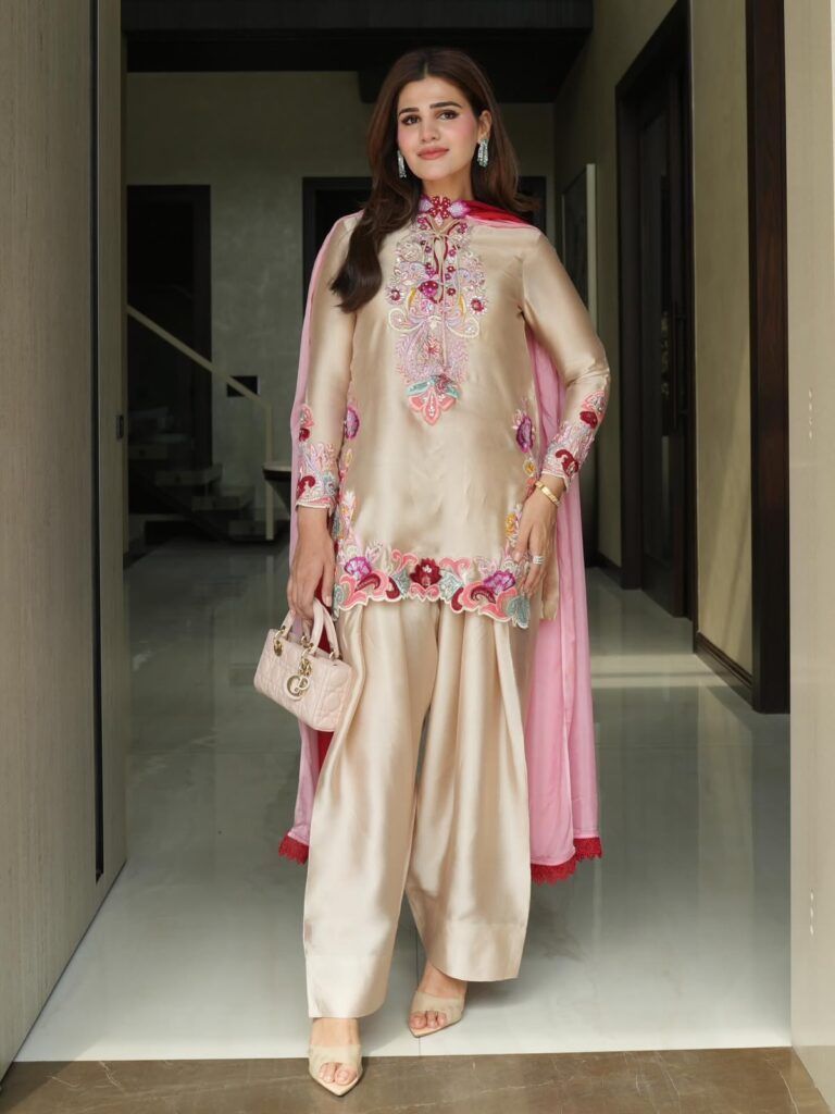 Party Wear Farshi Suit