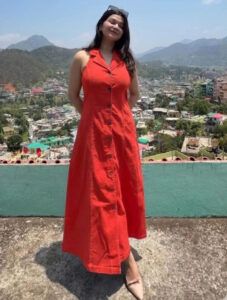 Trendy Sleeveless Long Dress