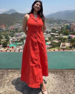 Trendy Sleeveless Long Dress