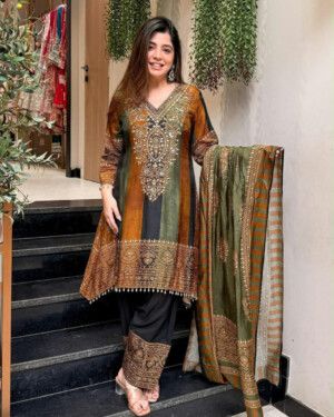 Designer Festive Farsi Salwar Suit