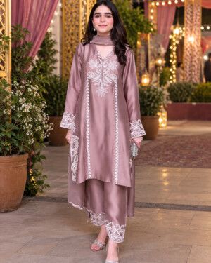 Designer Party Wear Farshi Suit