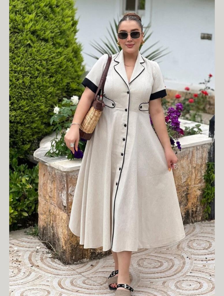 Women’s A Line Midi Dress
