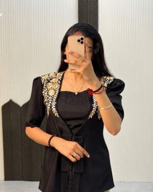 Celebrity Style Western Party Outfit