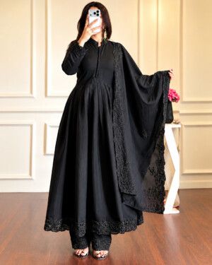 Elegant Party Wear Anarkali Gown
