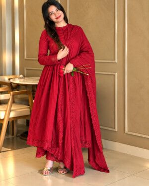 Elegant Party Wear Anarkali Gown