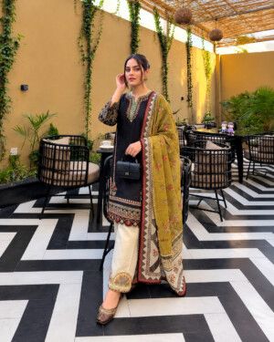 Festive Wear Kurti Palazzo Suit
