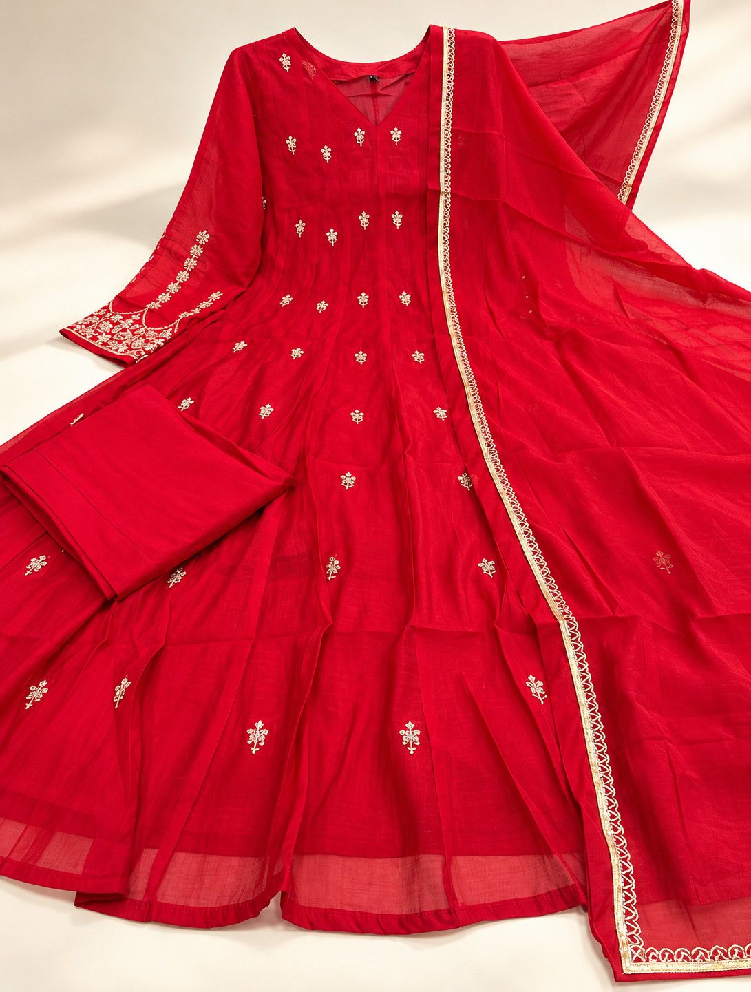 Ruby Designer Anarkali Suit - Image 5