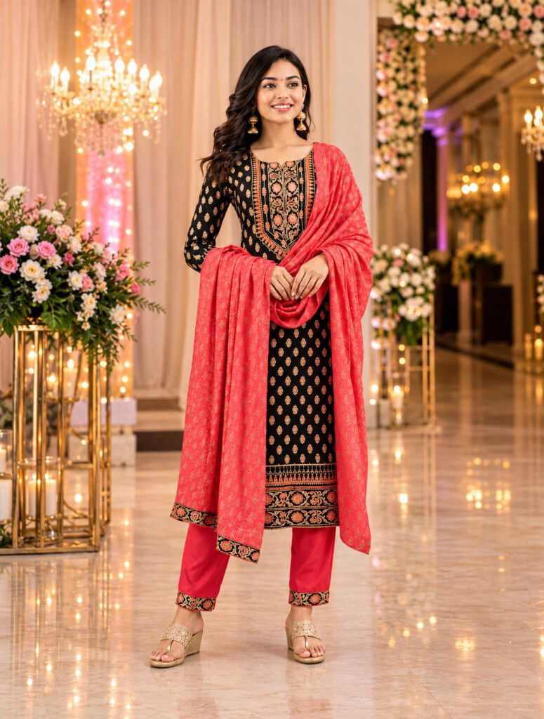 Trendy Ethnic Kurti Set