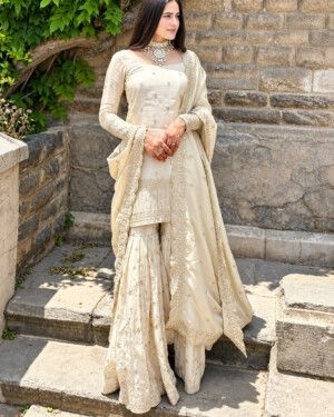 Wedding Wear Gharara Suit Set