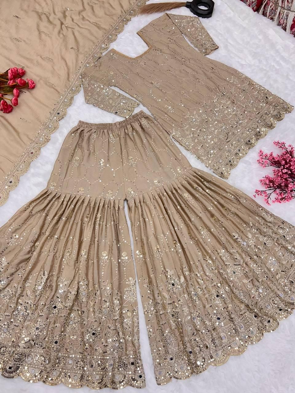 Yankita Kapoor Inspired Sharara Set