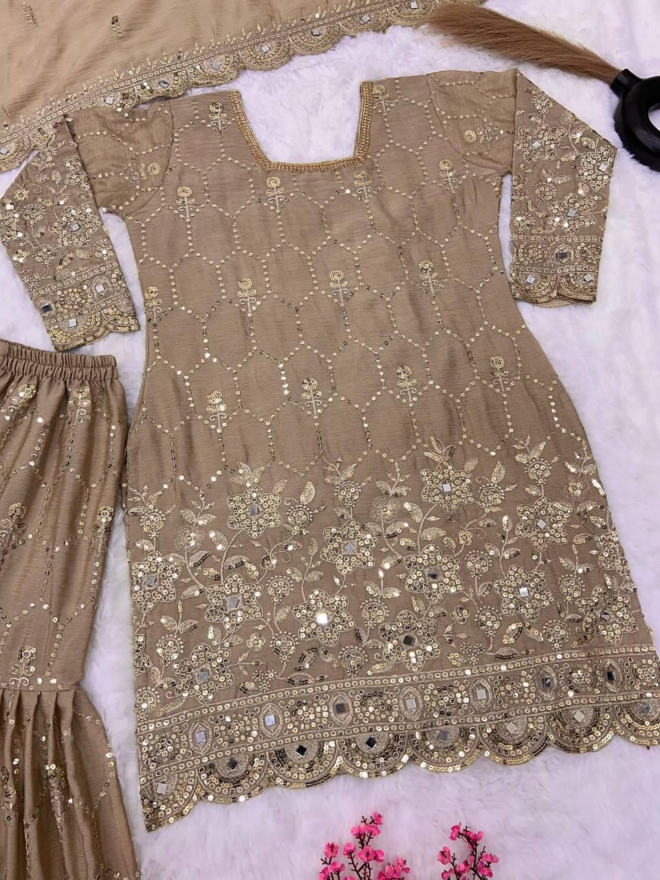 Yankita Kapoor Inspired Sharara Set