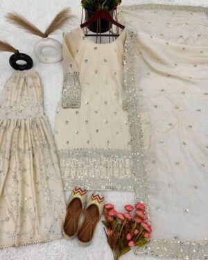 Wedding Wear Gharara Suit Set