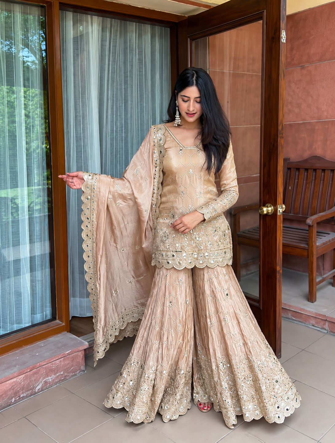 Yankita Kapoor Inspired Sharara Set