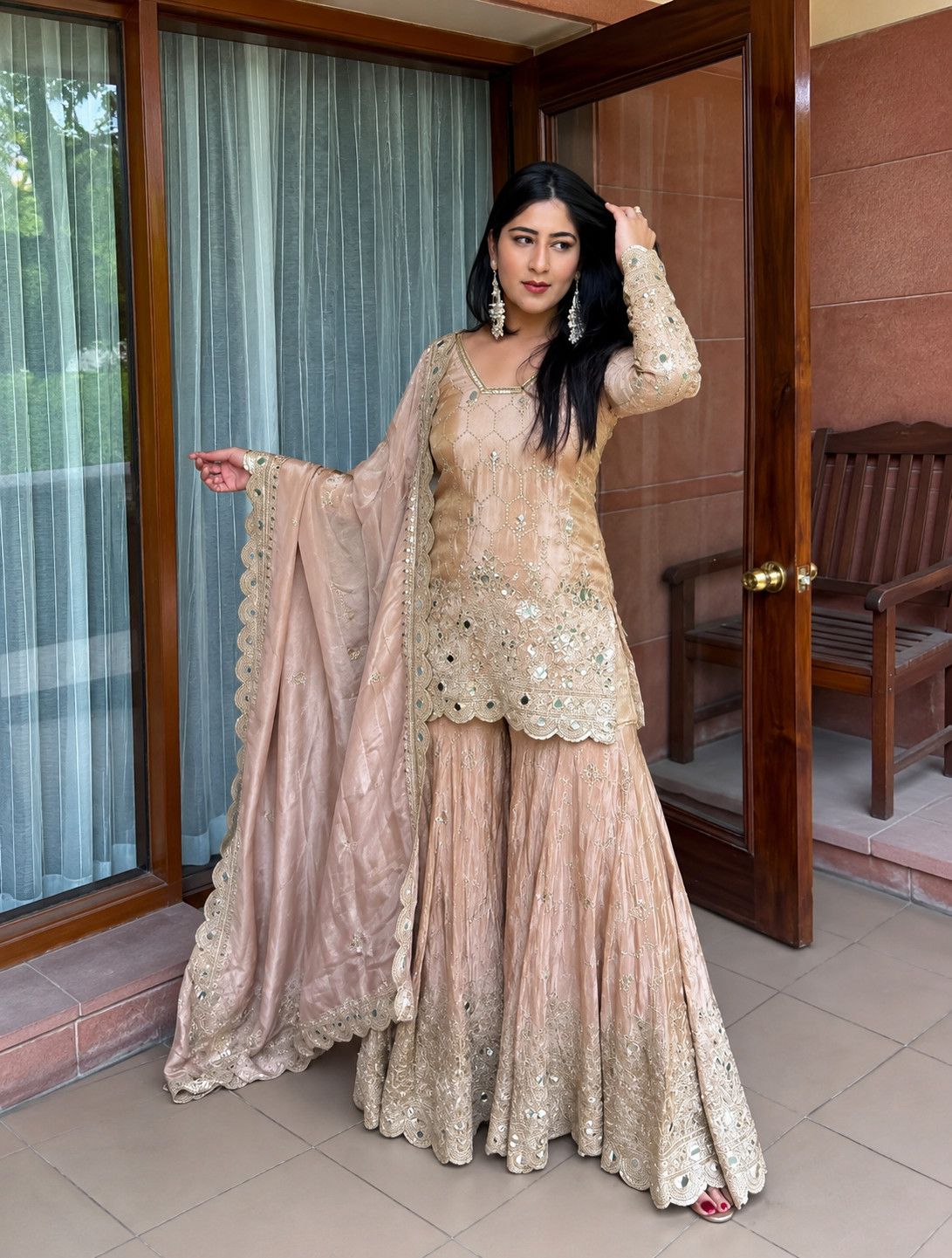 Yankita Kapoor Inspired Sharara Set