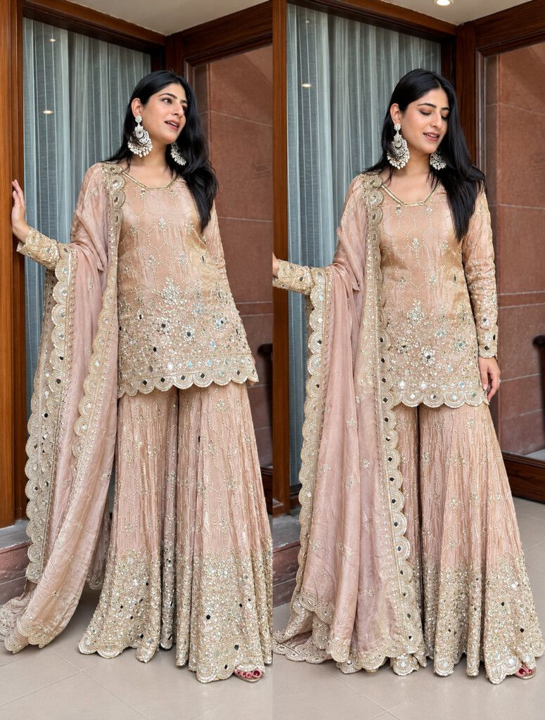 Yankita Kapoor Inspired Sharara Set